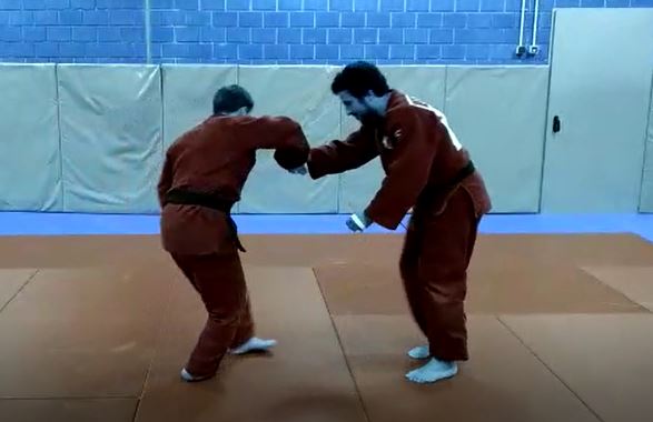 Video: Lucas Maia treinando kata em Portugal